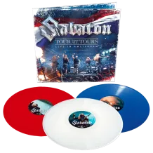 The Tour to End All Tours - Live in Amsterdam 3LP (red, white & blue vinyl)