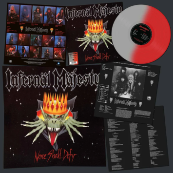 None Shall Defy (grey & red bi-color vinyl)